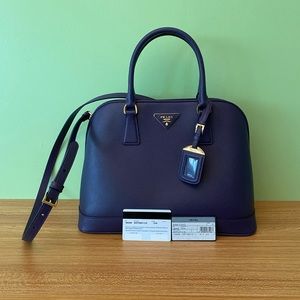 PRADA Open Promenade Saffiano Leather Bag